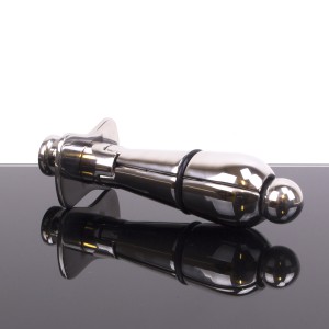 Plug de chasteté Lock Anal en métal DELUXE JUNIOR 11 x 5 cm