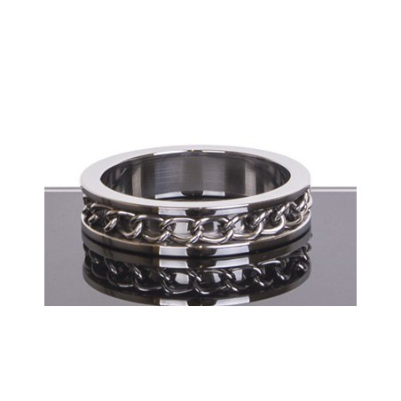 Ccokring avec chaine LINK INLAY de Kiotos Aspect Brillant
