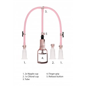 Kit pour Pompe des tétons et du Clitoris