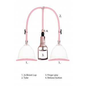 Pompe à seins Medium - Rose Gold