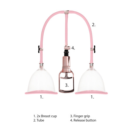 Pompe à seins Medium - Rose Gold