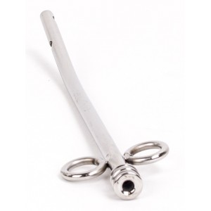 Tige d'urètre percée PENIS STICK de Kiotos 13cm x 6mm