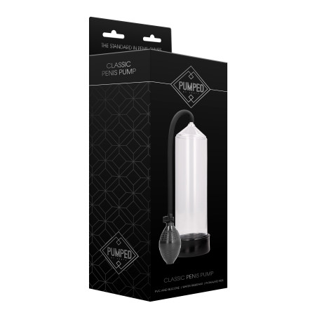 Pompe à pénis CLASSIC 23 x 6 cm Transparente