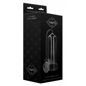 Pompe à pénis CLASSIC PUMP 20 x 6 cm Noire
