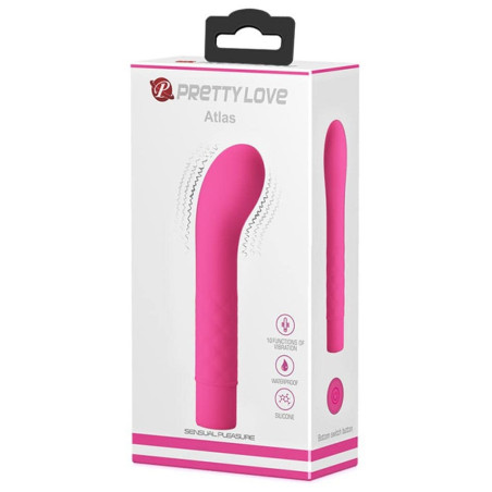 Vibromasseur Point G ATLAS - Rose Fushia