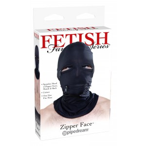Cagoule avec Zip ZIPPER FACE Fetish