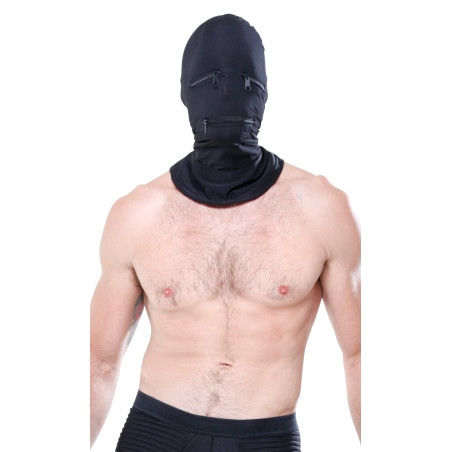 Cagoule avec Zip ZIPPER FACE Fetish