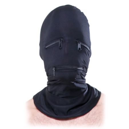 Cagoule avec Zip ZIPPER FACE Fetish