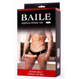 Gode ceinture vibrant Strap-On Men 17 x 4 cm 2