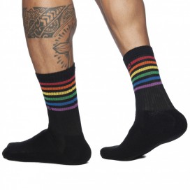 Chaussettes RAINBOW Noires 2