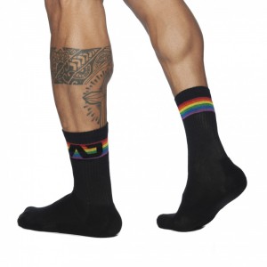Chaussettes AD RAINBOW Noires