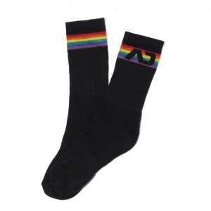 Chaussettes AD RAINBOW Noires