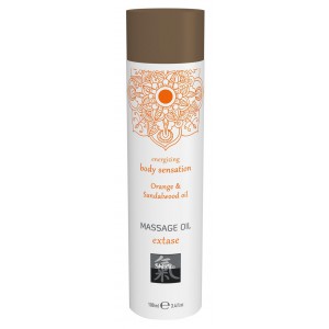 Huile de massage Extase ORANGE 100mL