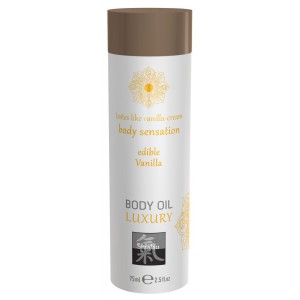 Huile de massage Comestible - VANILLE 75 mL