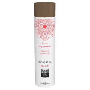 Huile de massage Passion CERISE & ROMARIN 100mL