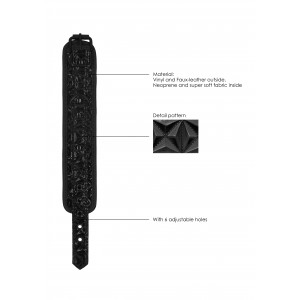 Menottes de poignets LUXURY Noire