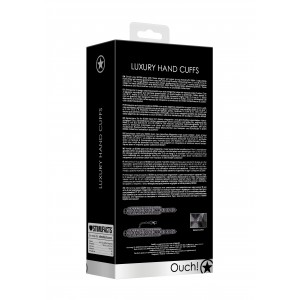 Menottes de poignets LUXURY Noire