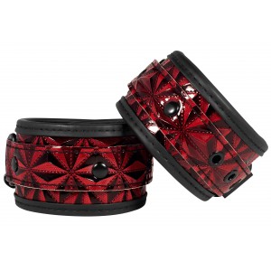 Menottes de Poignets LUXURY BURGUNDY Rouge