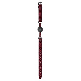 Baillon Boule percé LUXURY URGUNDY Rouge 2