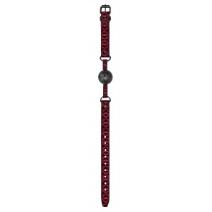 Baillon Boule percé LUXURY URGUNDY Rouge