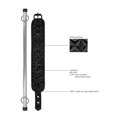 Barre d'attache Chevilles LUXURY SPREADER 40cm