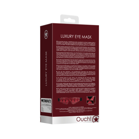 Masque LUXURY BURGUNDY Rouge