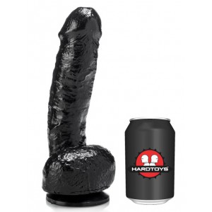 Gode CESAR Noir de HardToys 20 x 5.5 cm
