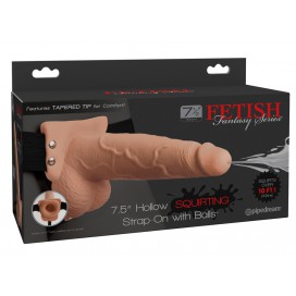 Gode ceinture Strap-On SQUIRTING 17 x 5 cm 2