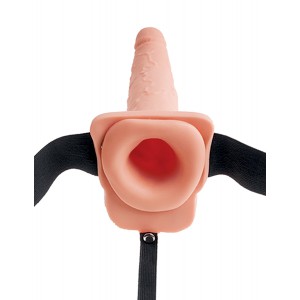 Gode ceinture Strap-On SQUIRTING 20 x 5.5 cm