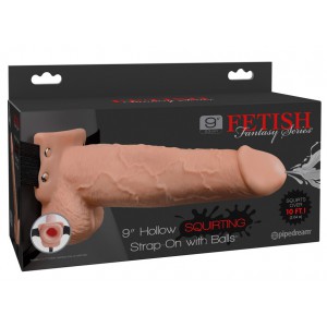 Gode ceinture Strap-On SQUIRTING 20 x 5.5 cm