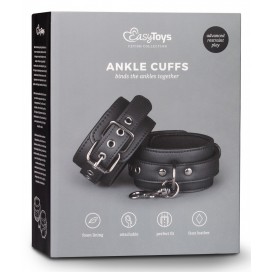 Menottes de chevilles ANKLE CUFFS Noires 2