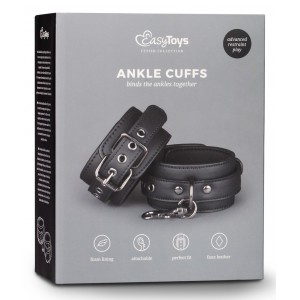 Menottes de chevilles ANKLE CUFFS Noires