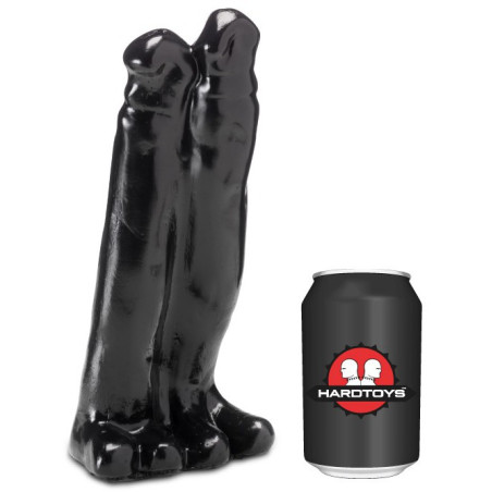 Gode TWIX avec deux dildos pour pénétration double 23.5 x 8.2 cm