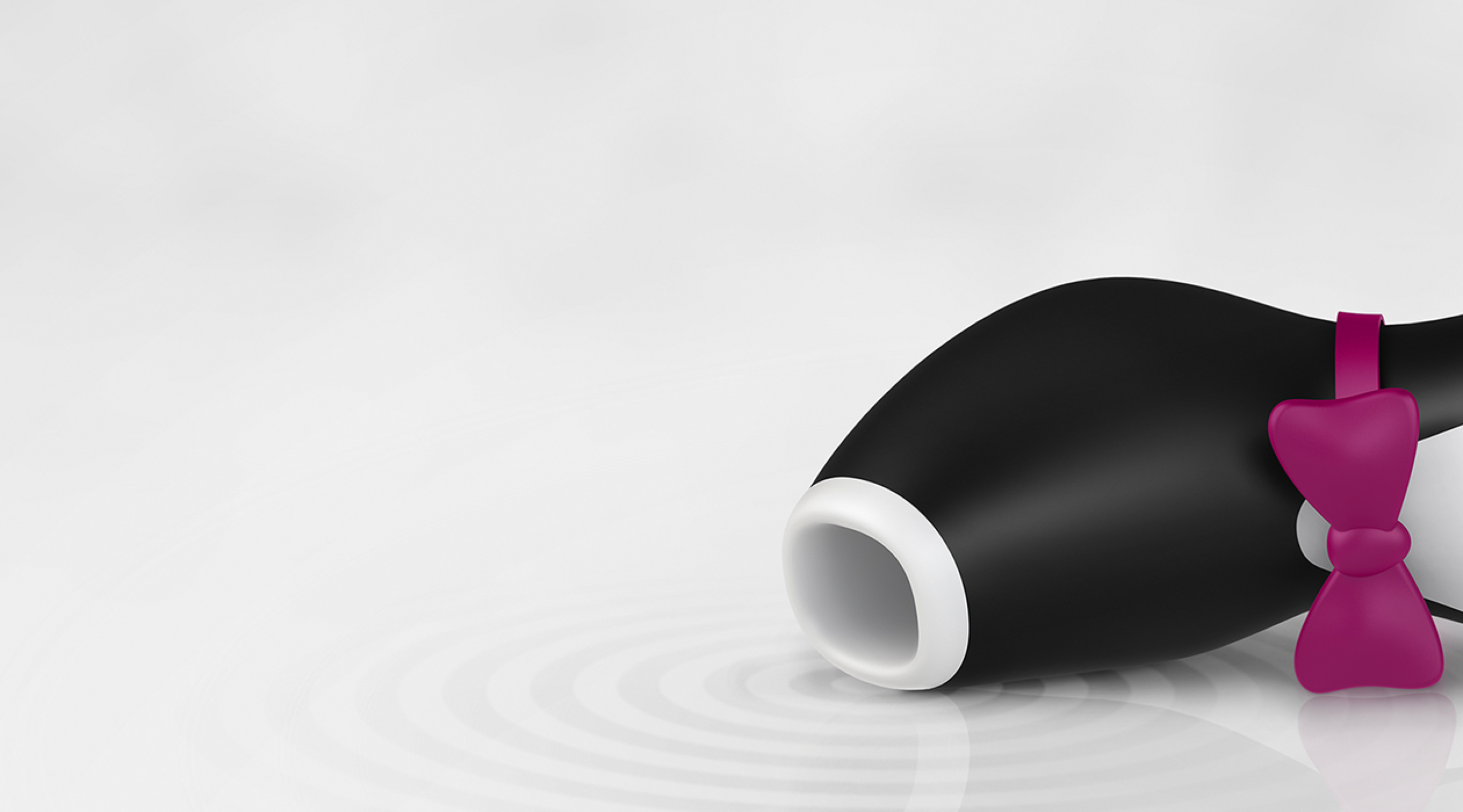 Satisfyer Pro Penguin posé sur un onde de vibration