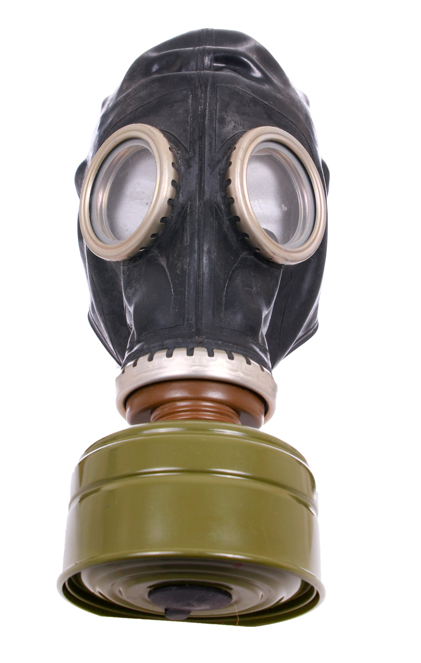 Le masque a Gaz peut s'utiliser avec le poppers à base de nitrite d'amyle