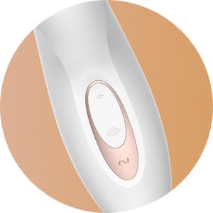 Zoom sur les commandes du G-spot rabbit