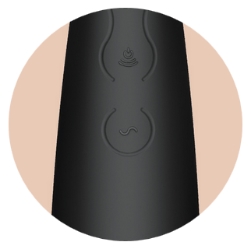 Zoom 3 sur le Satisfyer Pro 3 Zoom bis sur les commandes du Satisfyer Pro 3