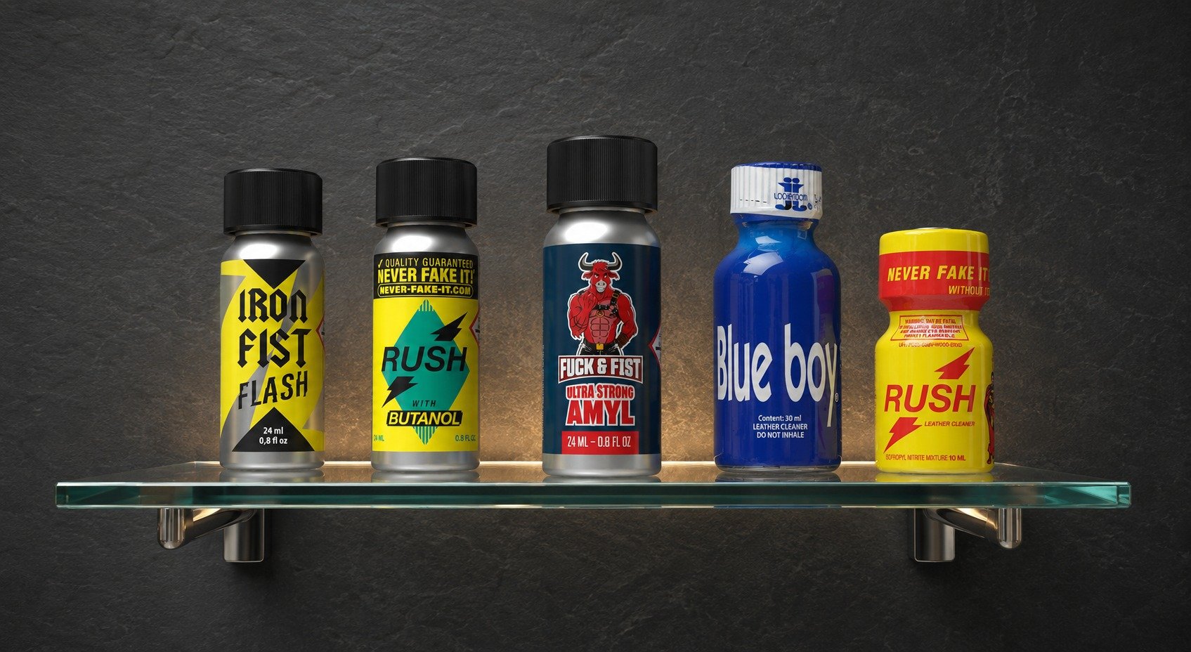 Les différences entre Poppers amyle, propyle et pentyle